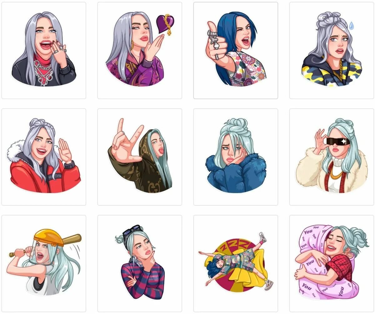 Миленькие Стикеры