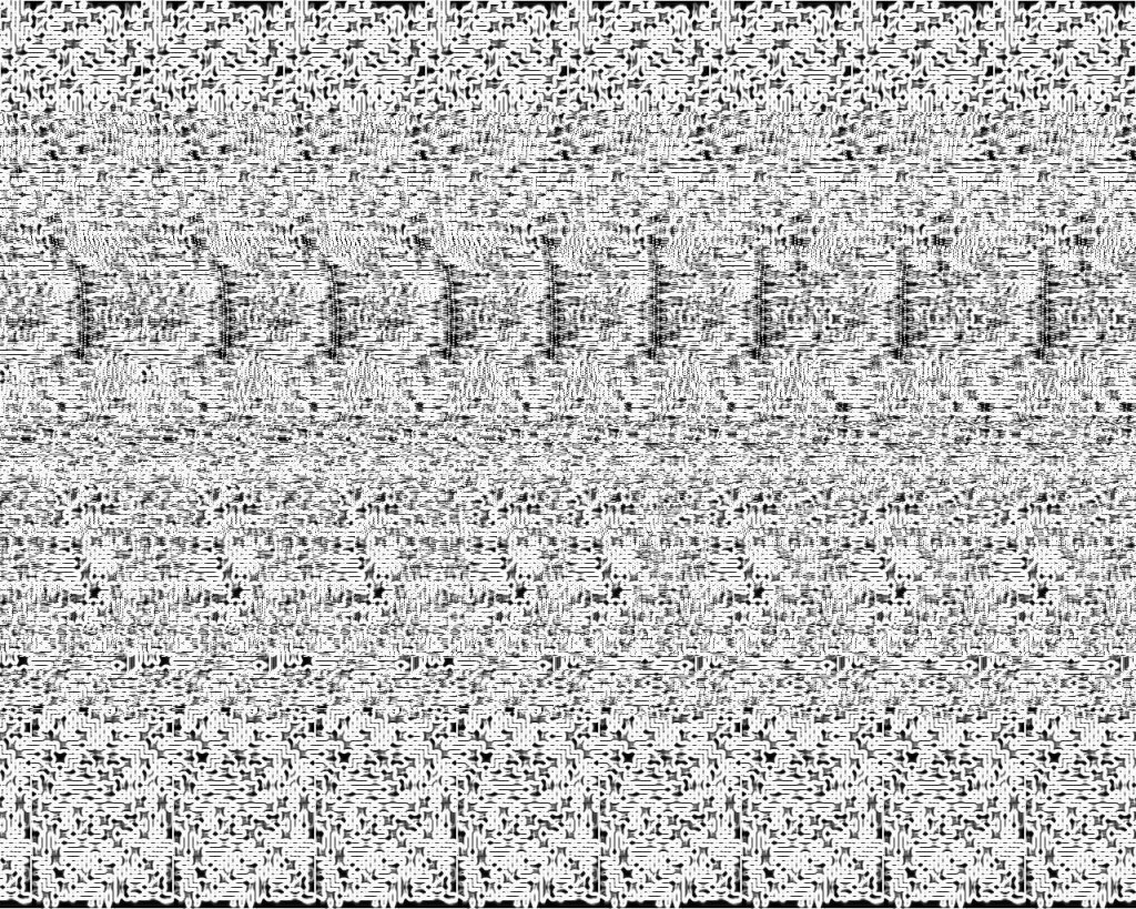 Стереокартинки для глаз черно белые