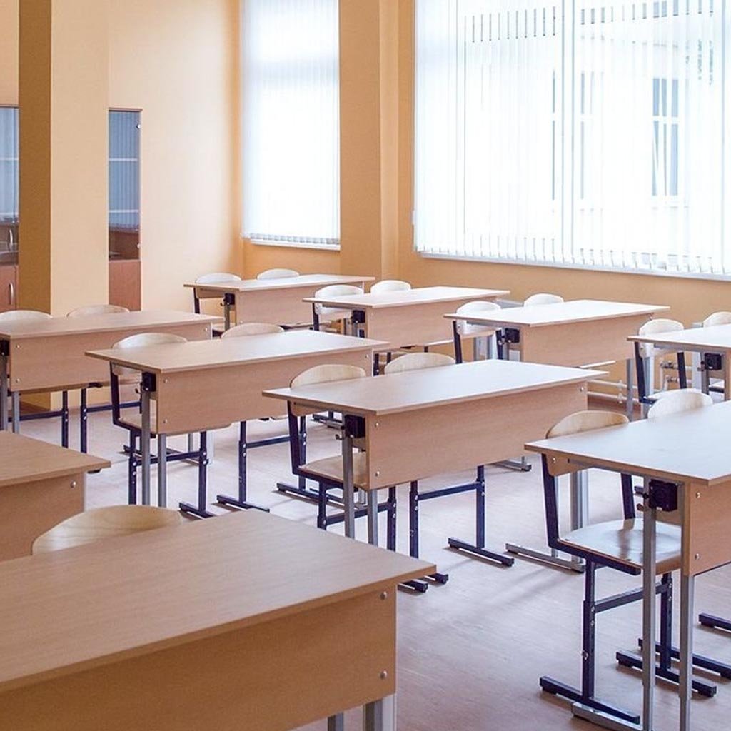 Пустой школьный класс