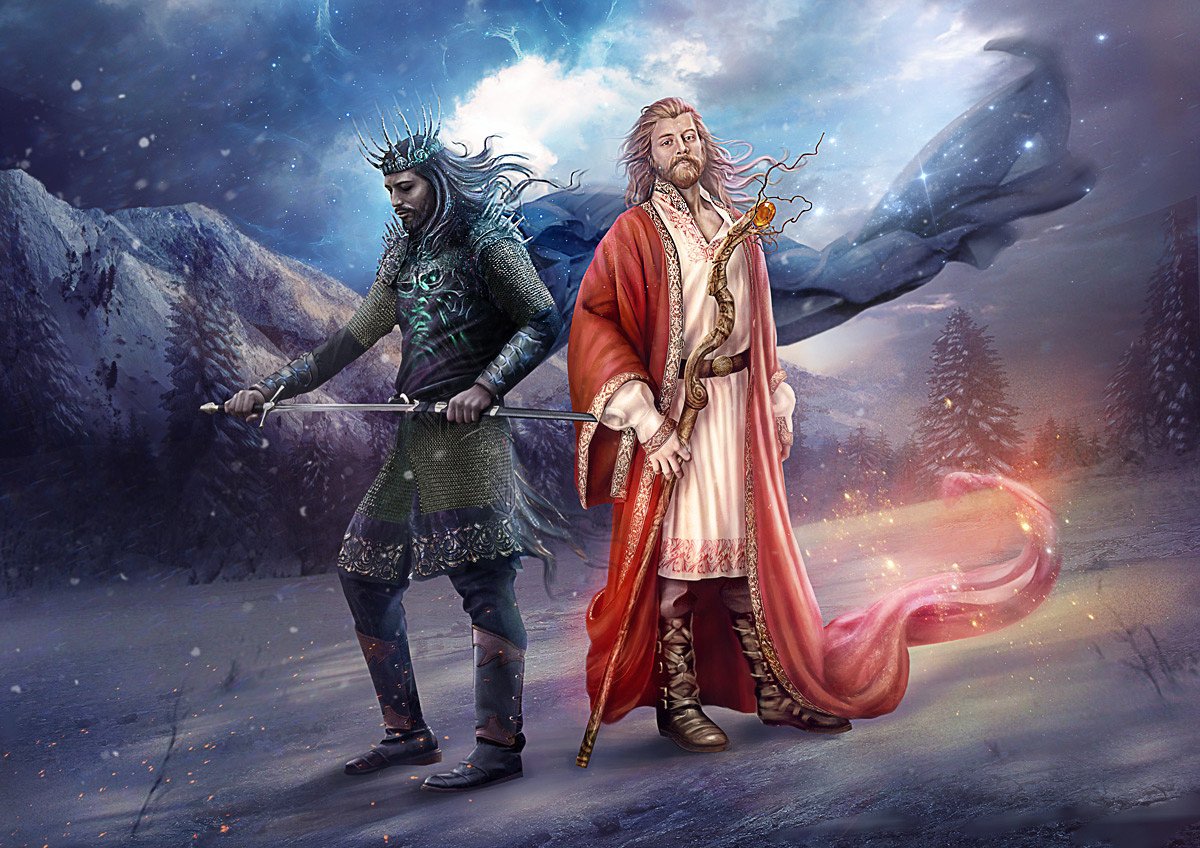 Славянский Бог Белобог и Чернобог