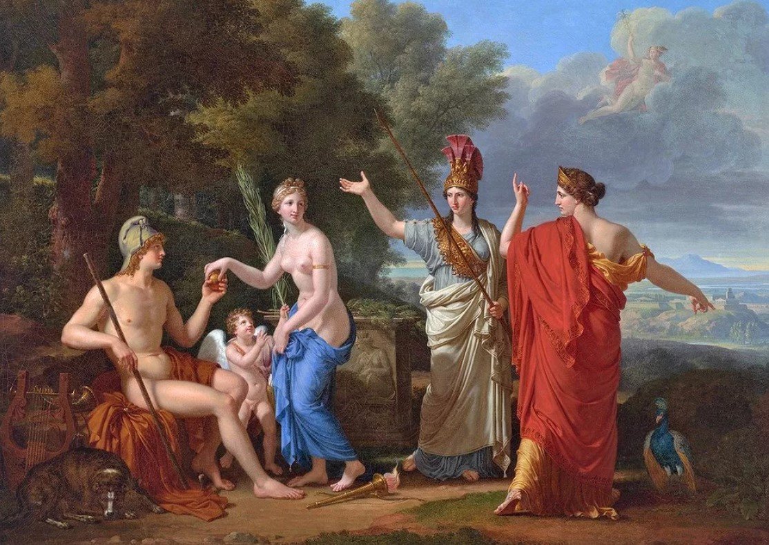 Суд Париса картина Кауфманн