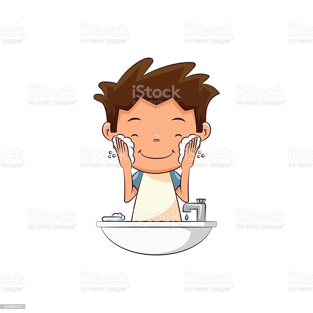 Гигиенические процедуры для детей