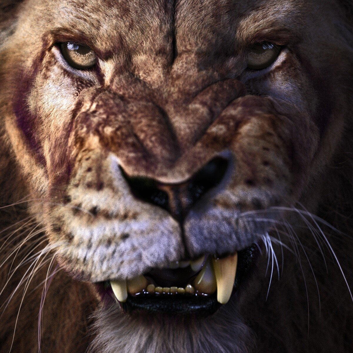 Шикарная львица