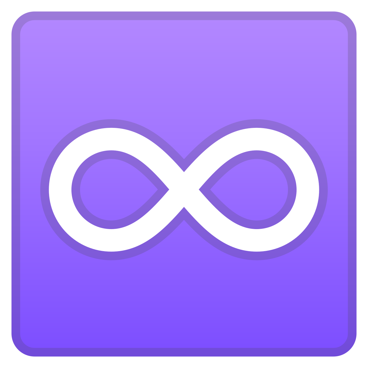 Эмодзи бесконечность