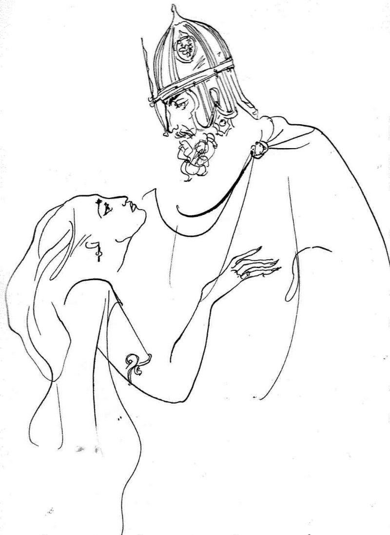 Рисунок к опере Руслан и Людмила