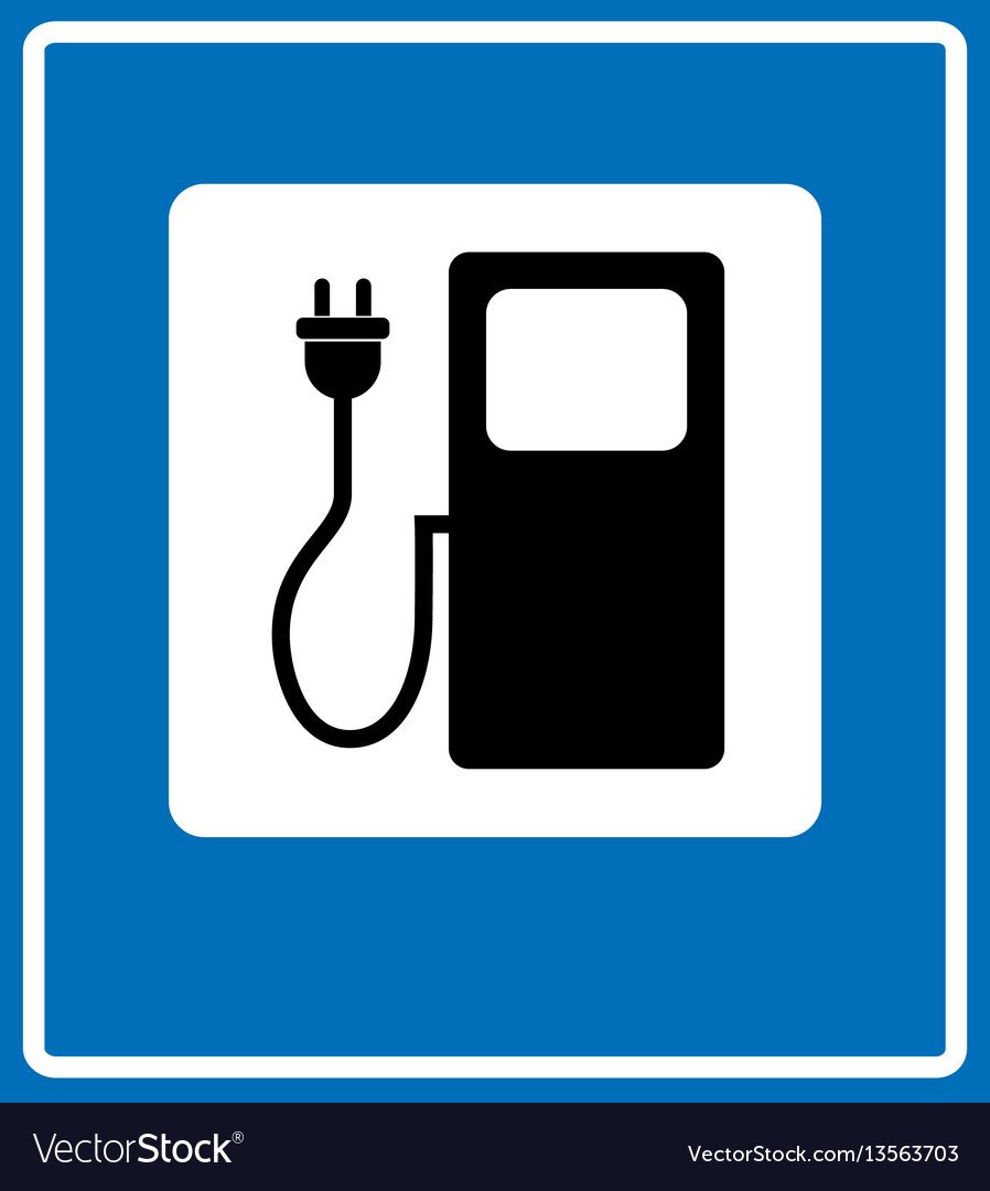 Знак бензоколонки ПДД