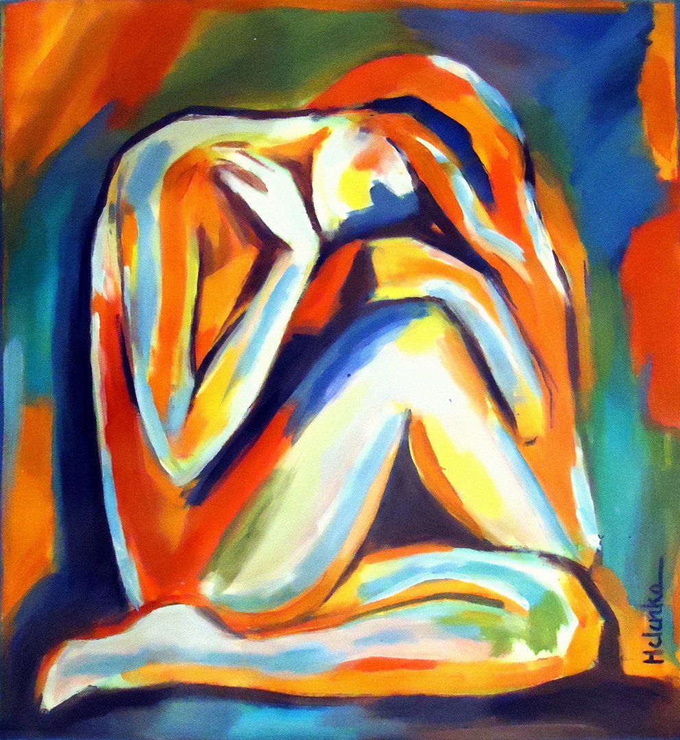 Художник Моника экспрессионист