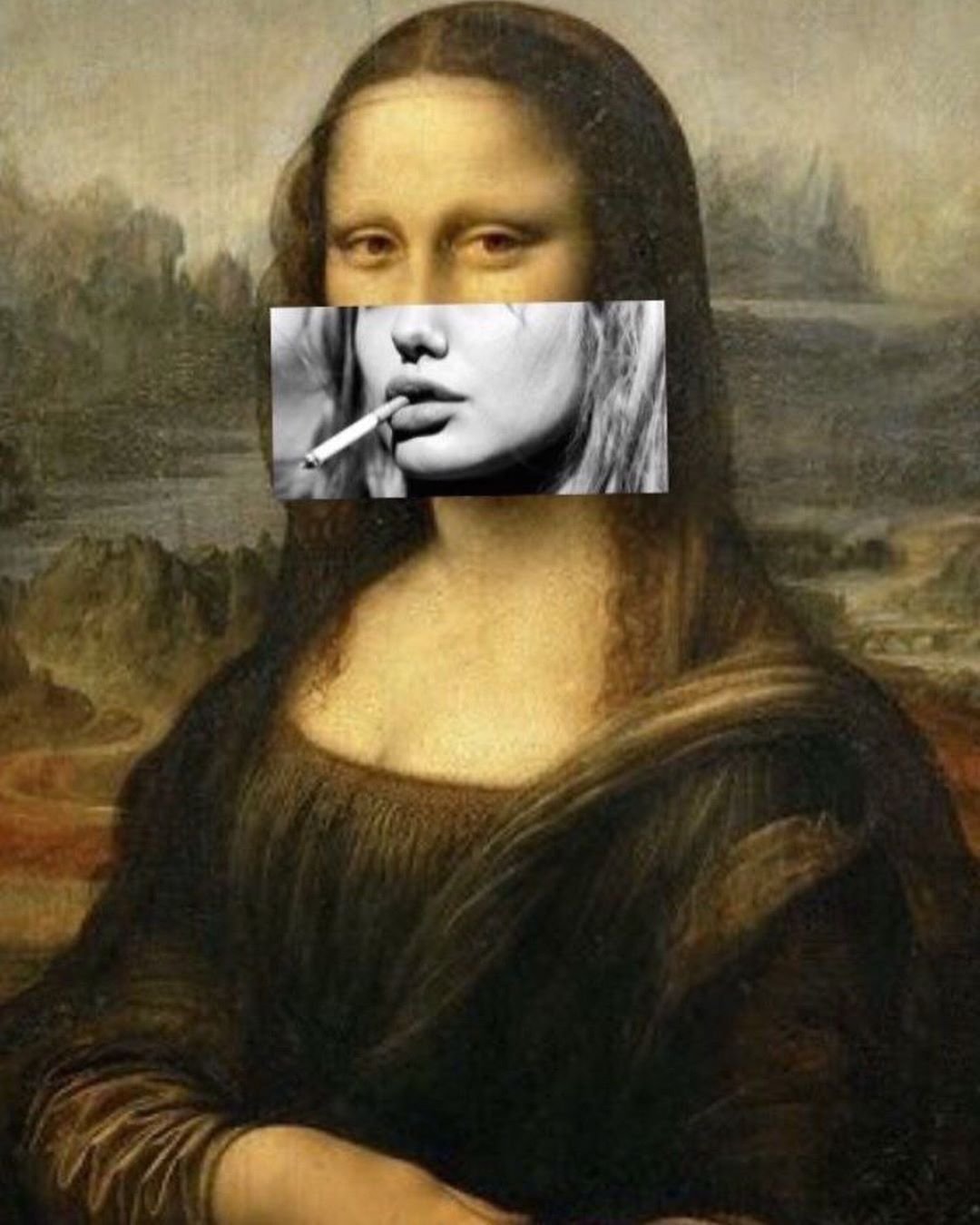 Мона Лиза с бицухой