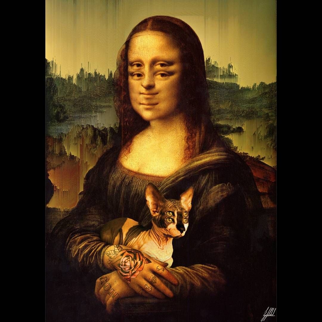 Леонардо да Винчи Мона Лиза оригинал