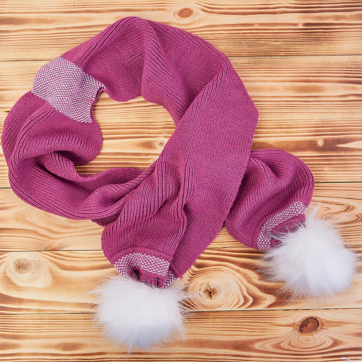 Вязаные шарфы для детей