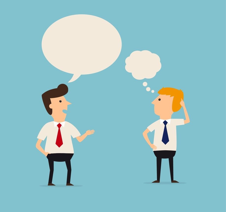 Общение иллюстрация