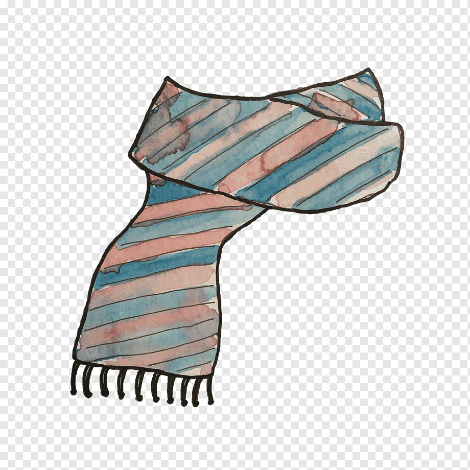 Шарф раскраска