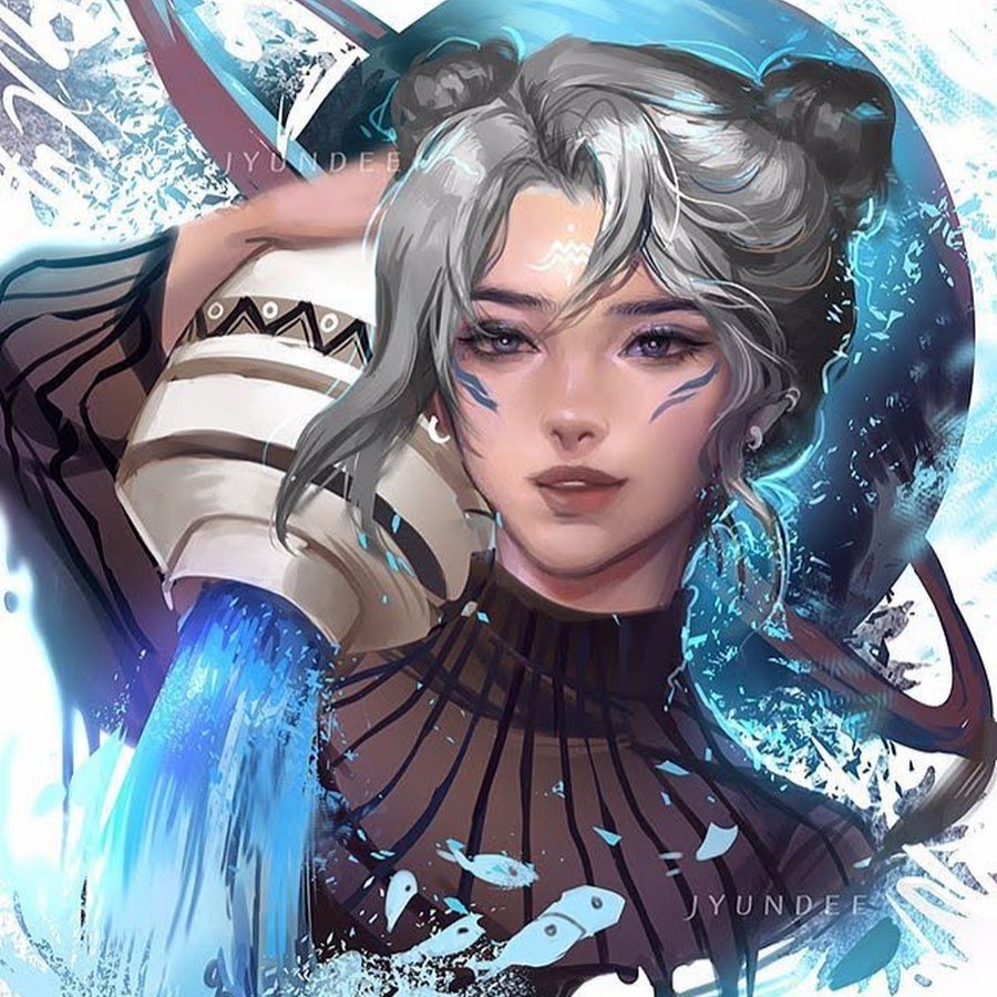 Хуманизация знаков зодиака Водолей