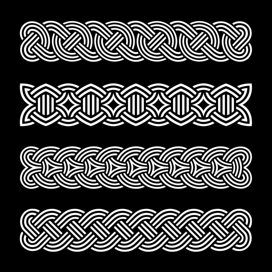 Стиль Борре Викинги орнамент