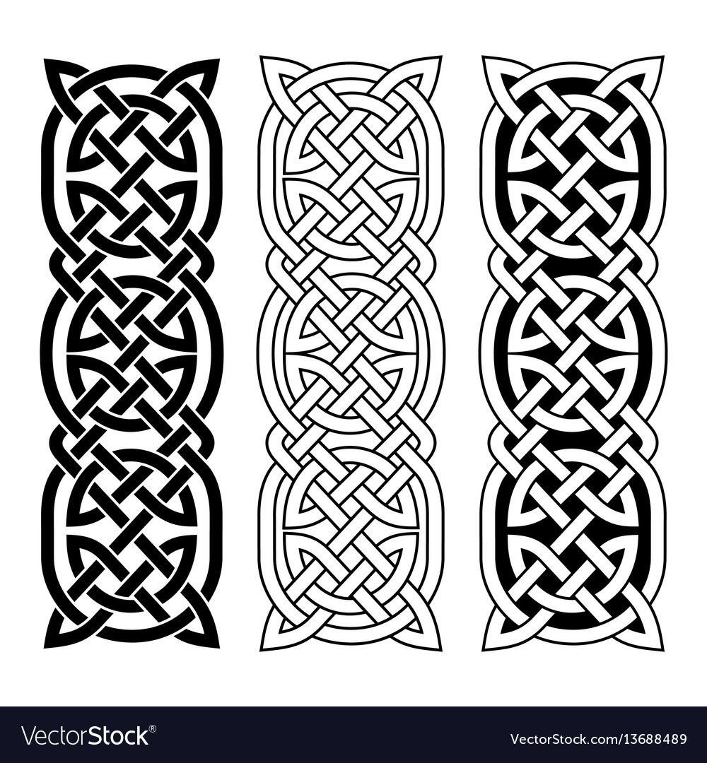 Кельтская вязь орнамент для топора