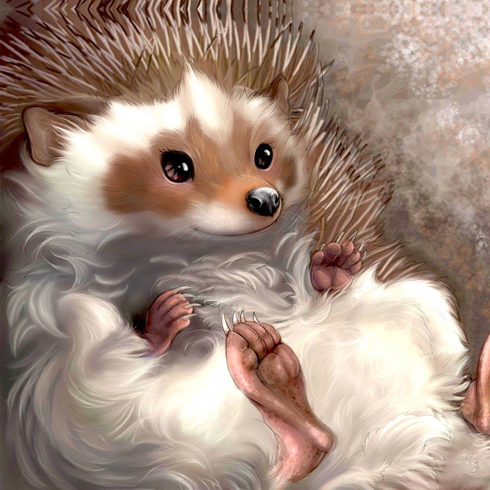 Милые зверьки арт