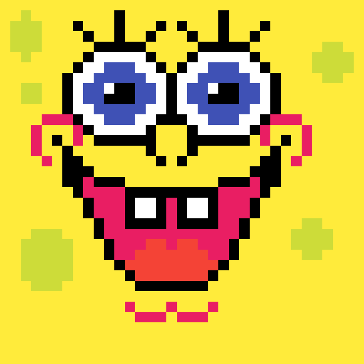 Рисунки из пикселей