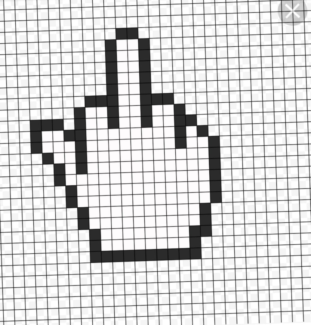 Рисунки по клеткам из мультиков