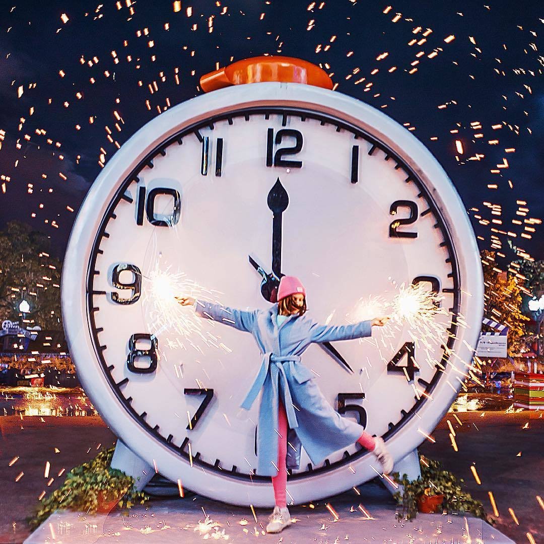 Часы новогодние