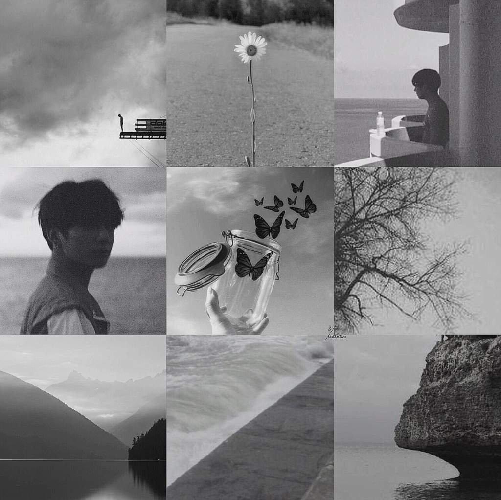 БТС грусть Эстетика