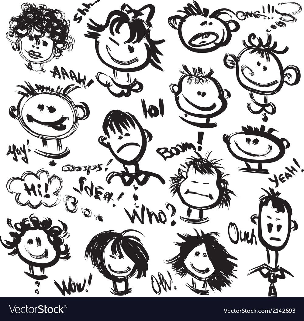 Веселые мордашки