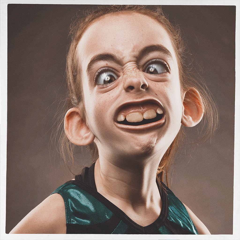 Забавные рожицы детей