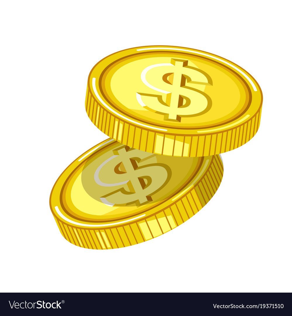 Монета нарисованная