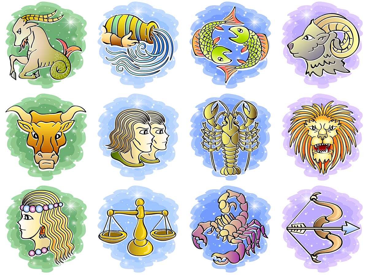Знаки зодиака значки прикольные