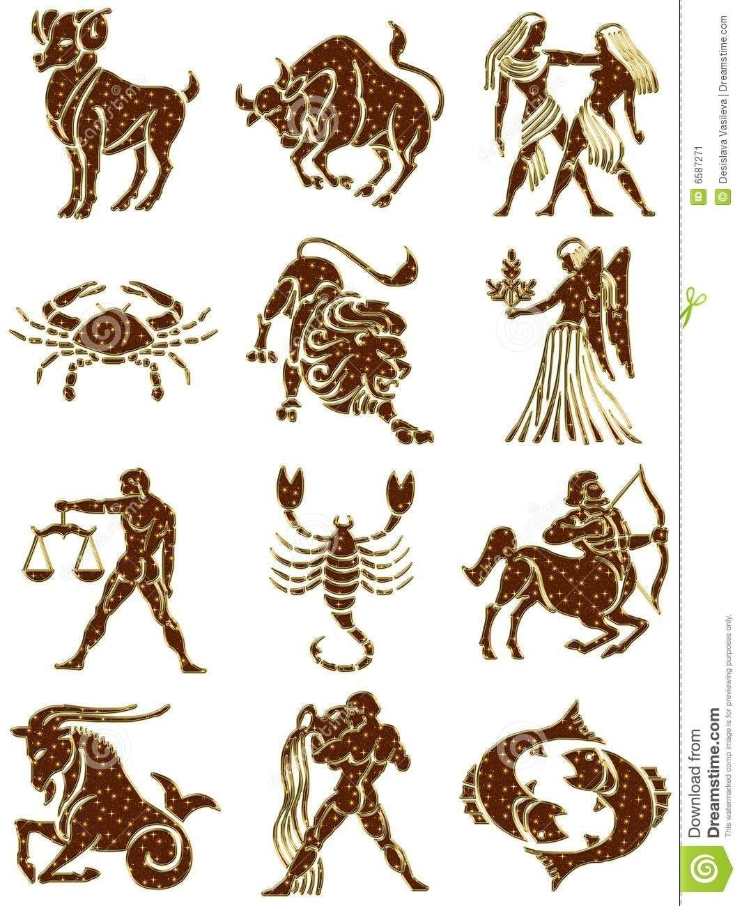 Знаки зодиака по месяцам изображения