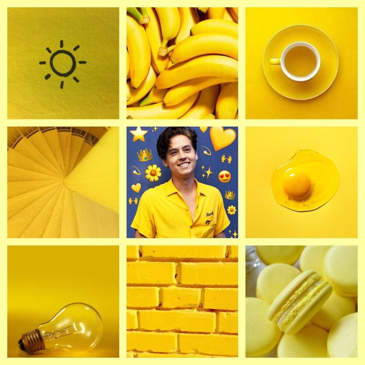 Эстетика теплого желтого