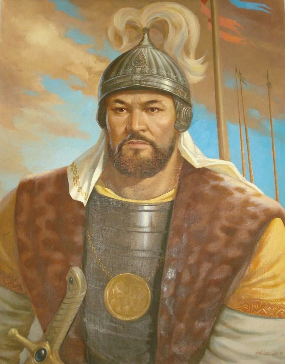 Казахский батыр Богенбай