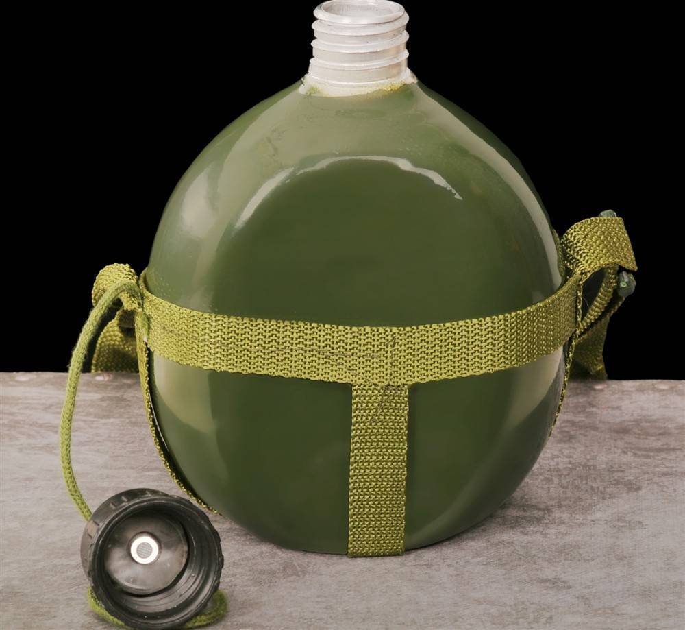 Бурдюк фляга 14 век