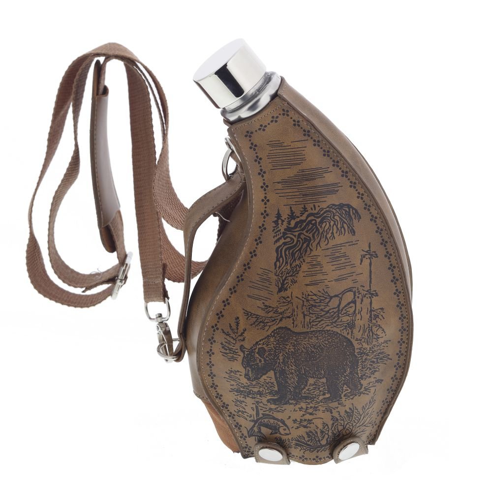 Фляжка "бодрись", 210 мл