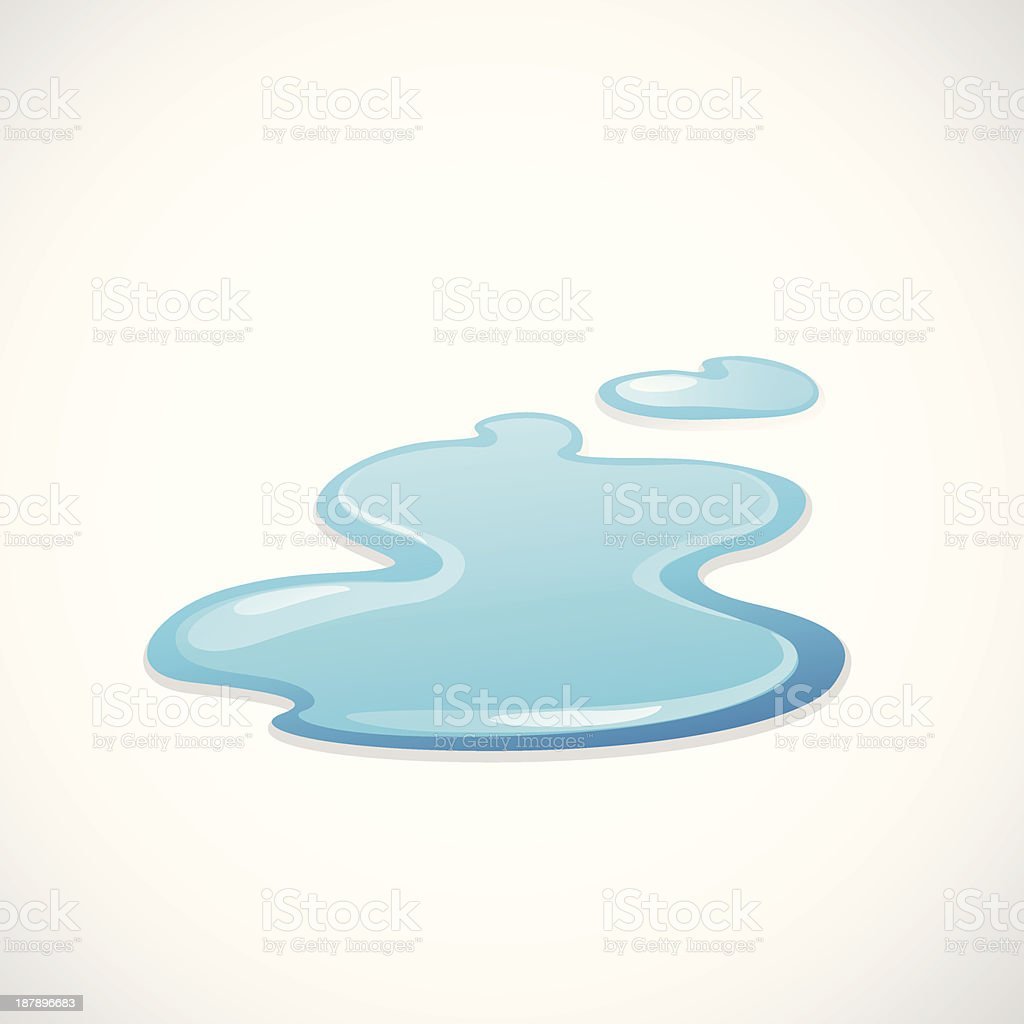 Лужица воды