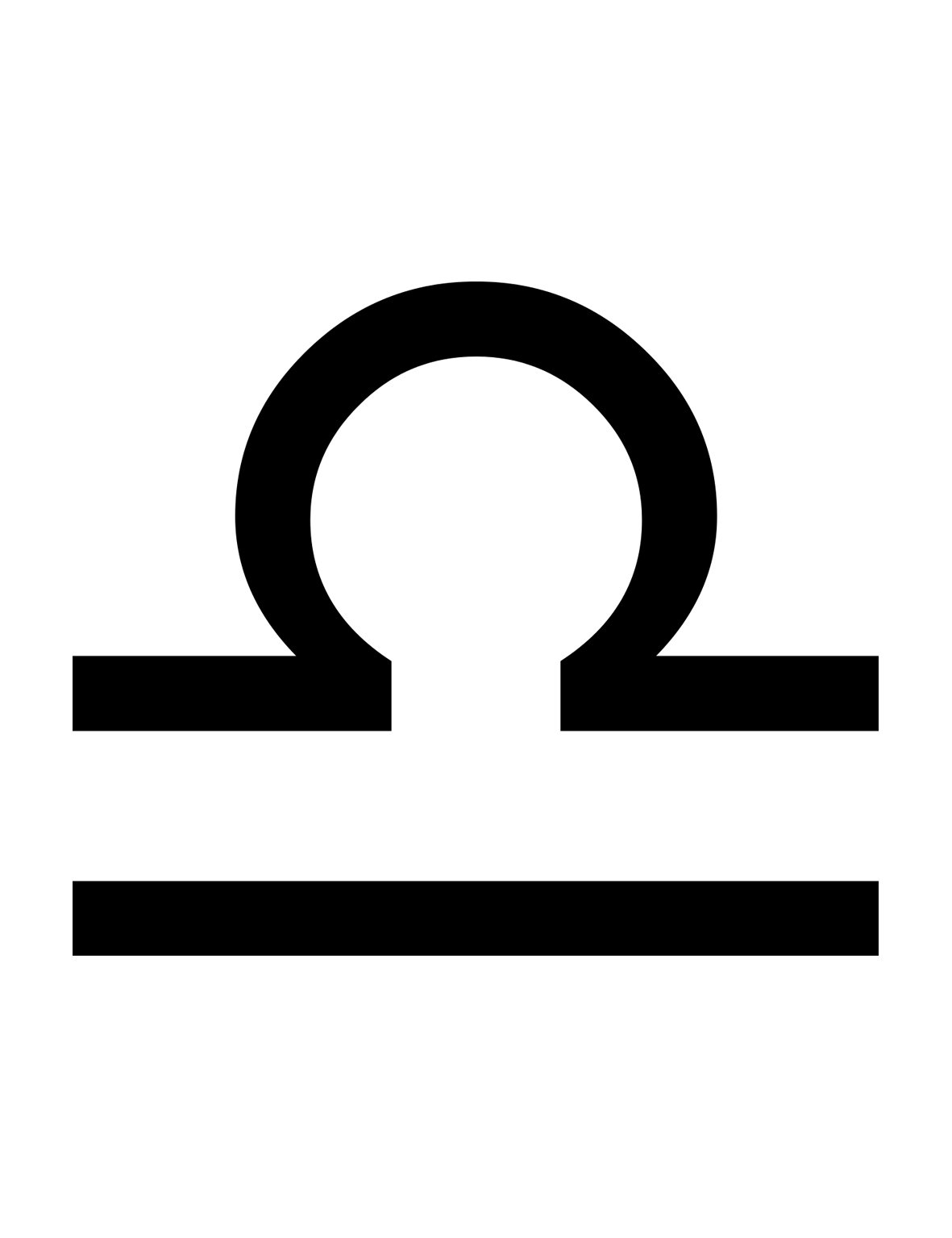 Весы знак зодиака Либра