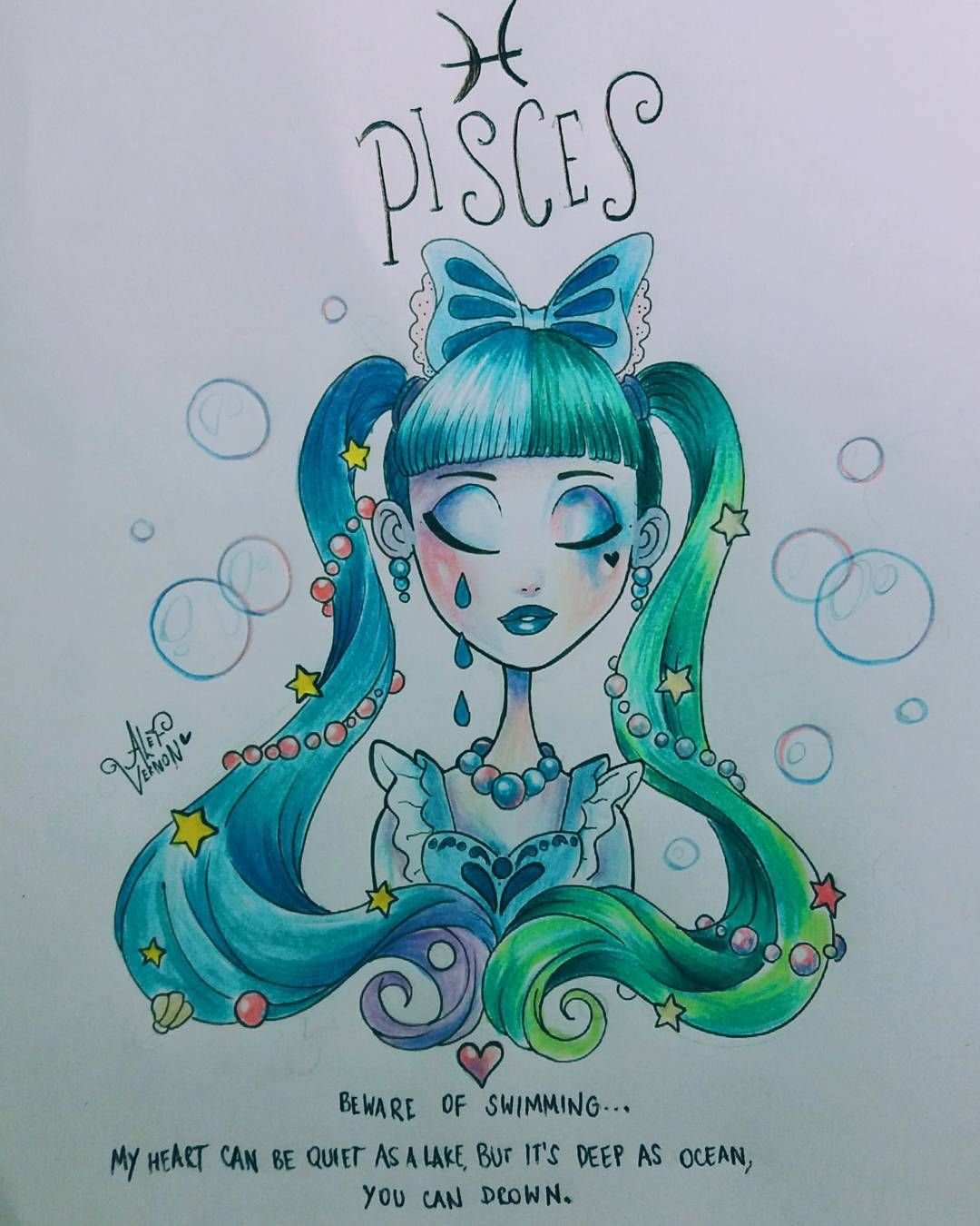 Tim Burton Art знаки зодиака