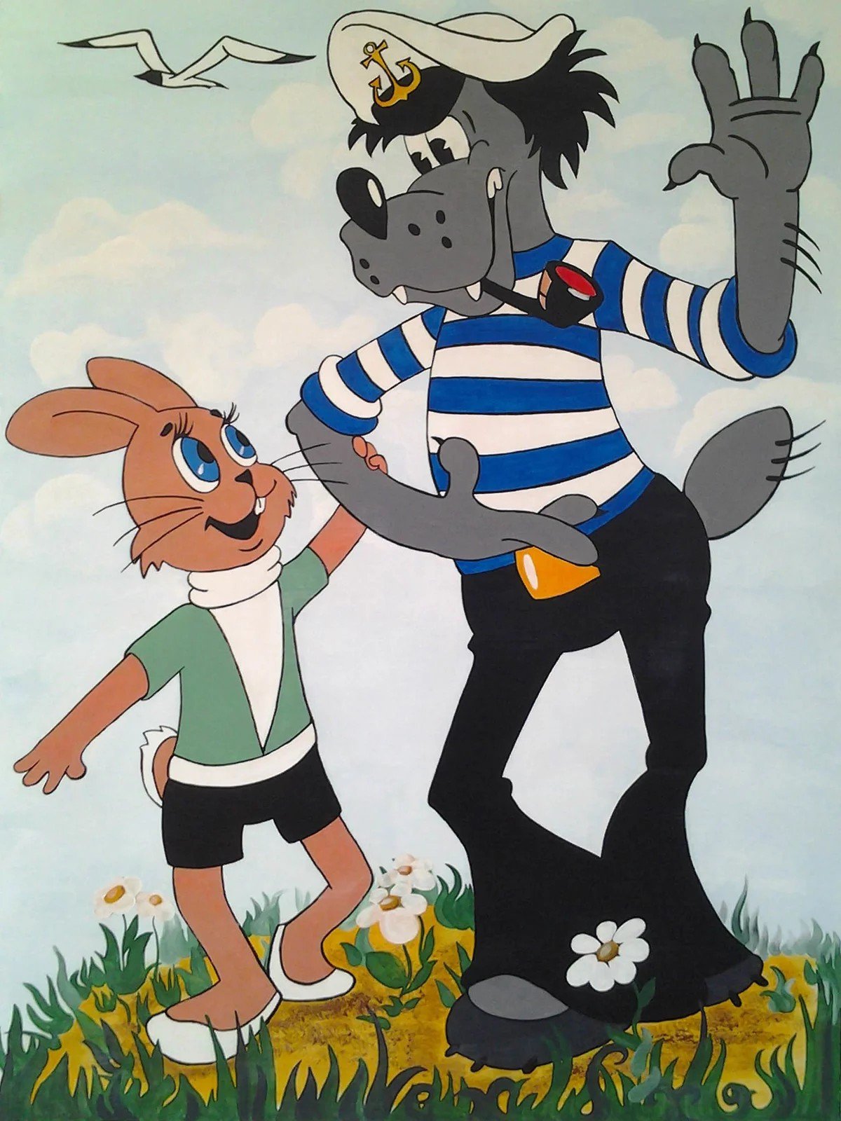 Волк и заяц из ну погоди