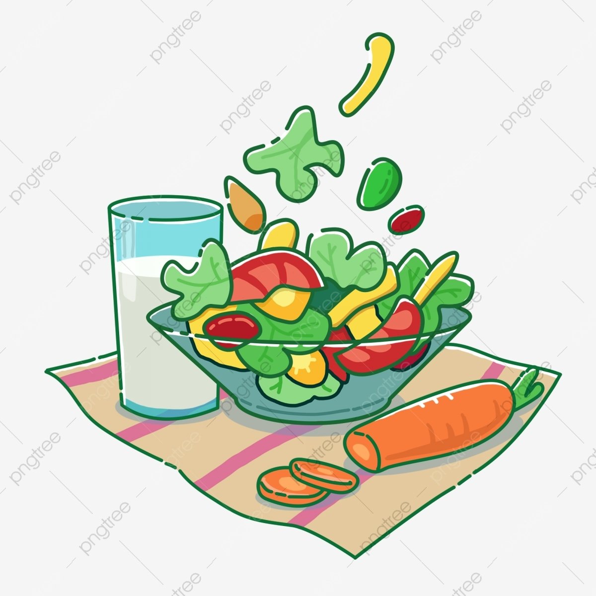 Рисунок Здоровые питание перекус