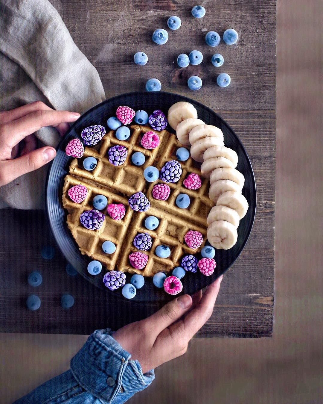 Красивая еда сладости