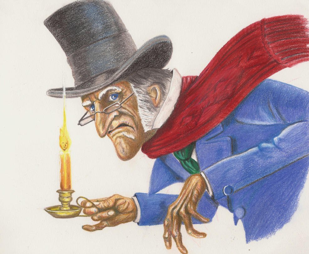 Диккенс скряга Скрудж