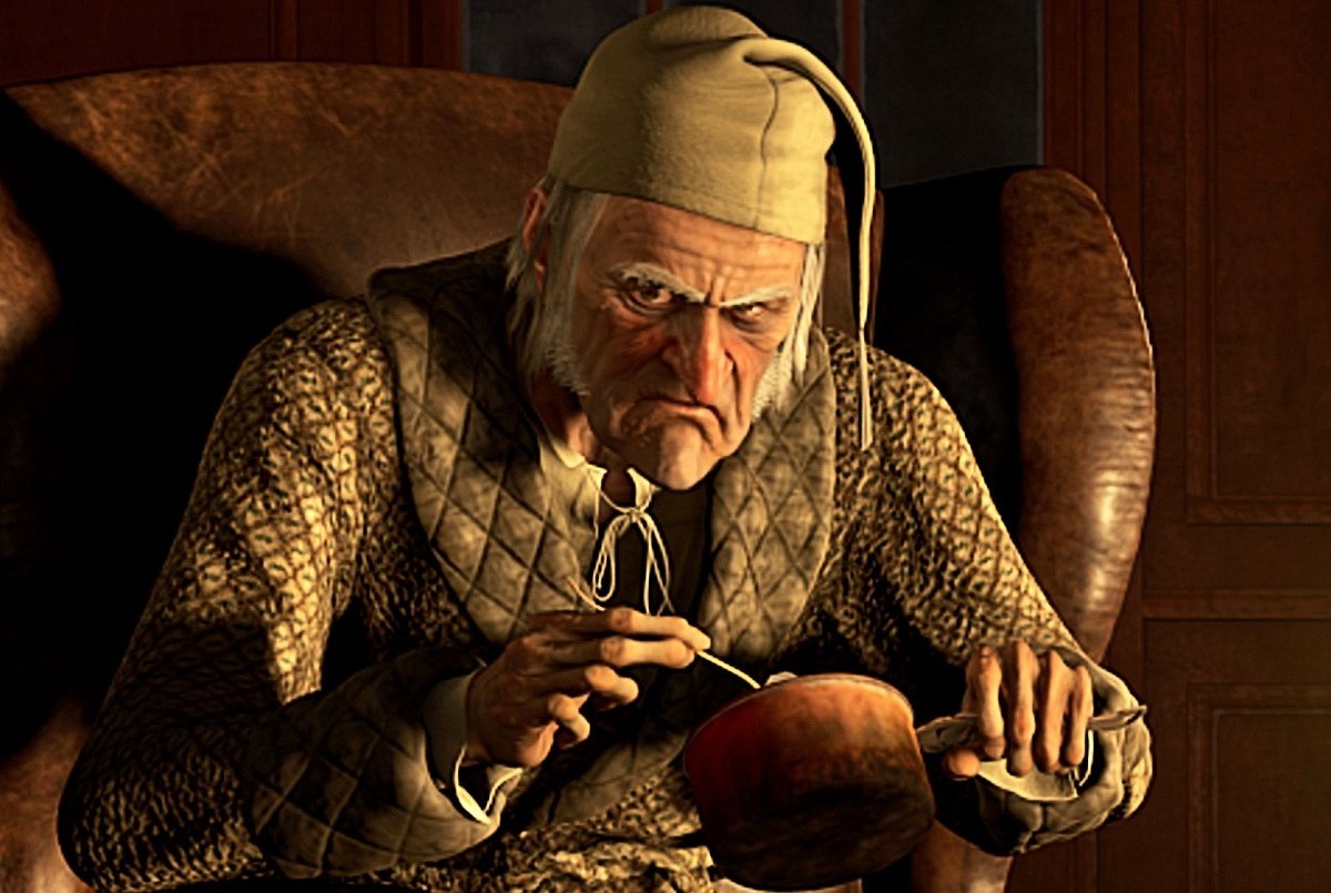 Эбенезер Скрудж Рождественская история