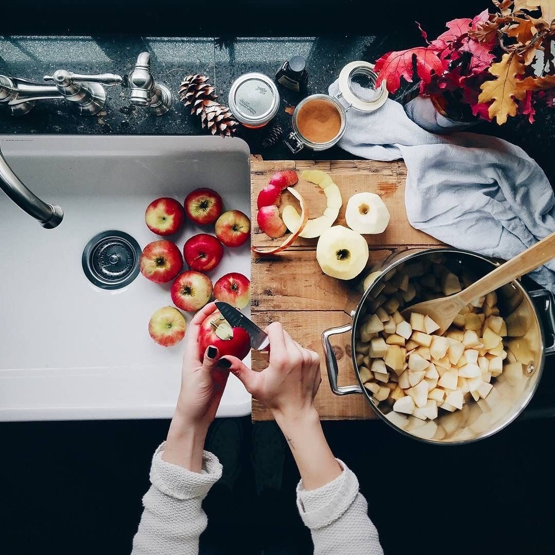 Необычные фотосессии с едой