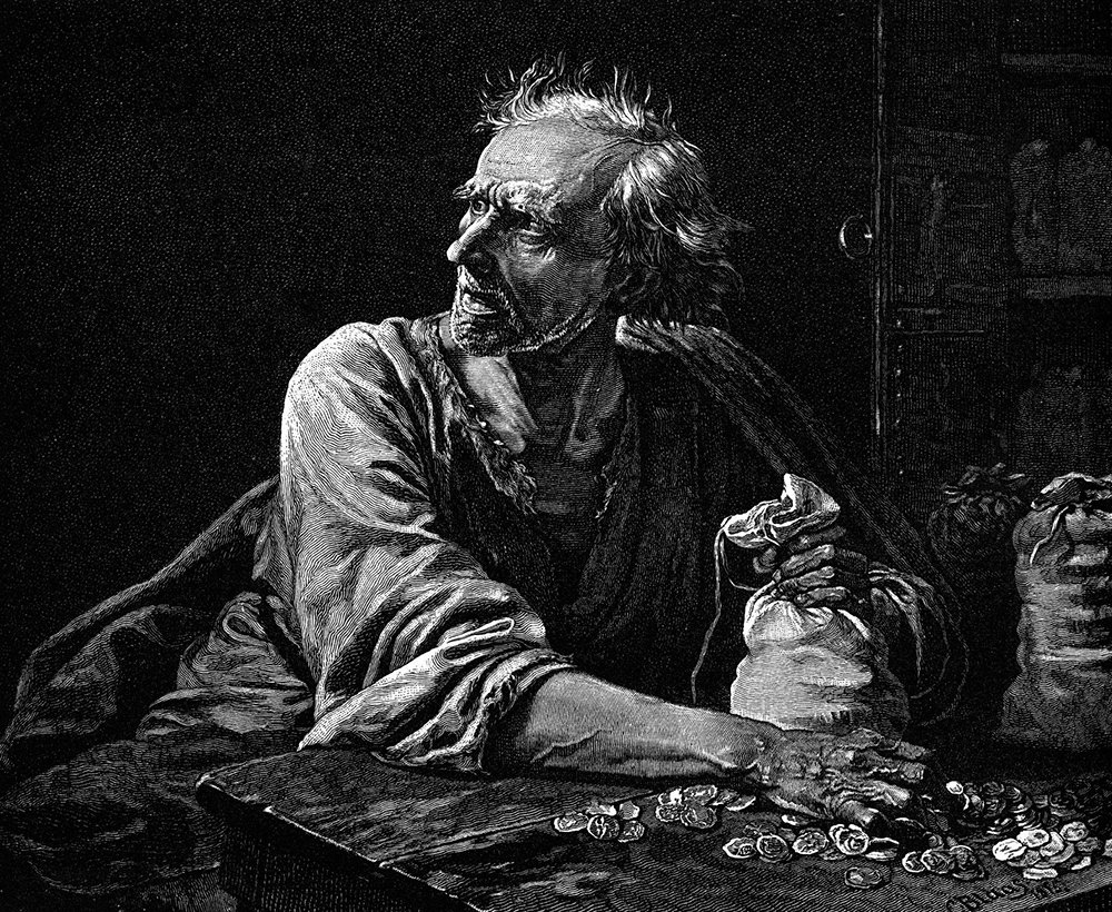 Скупой старик