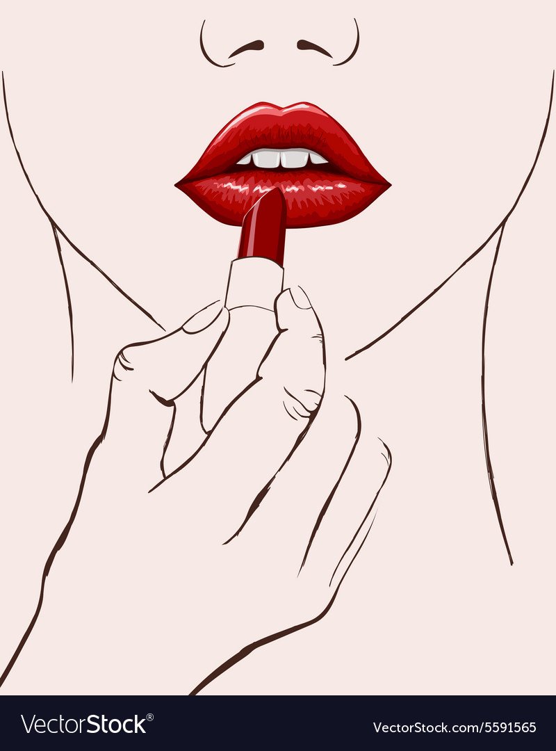 Помады для губ для срисовки