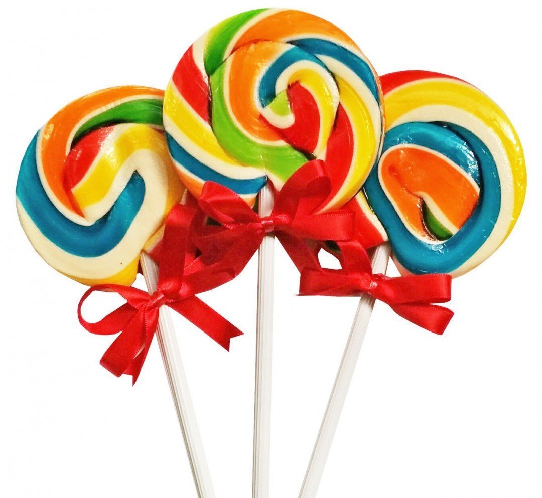 Леденцы на палочке для украшения