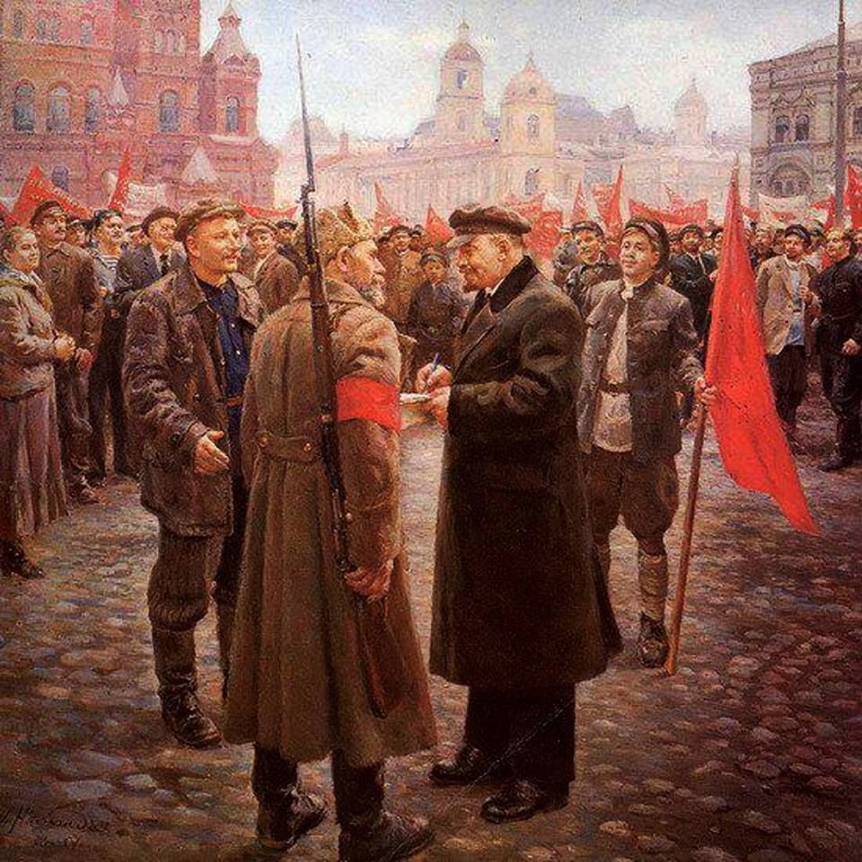 Ленин революция 1917