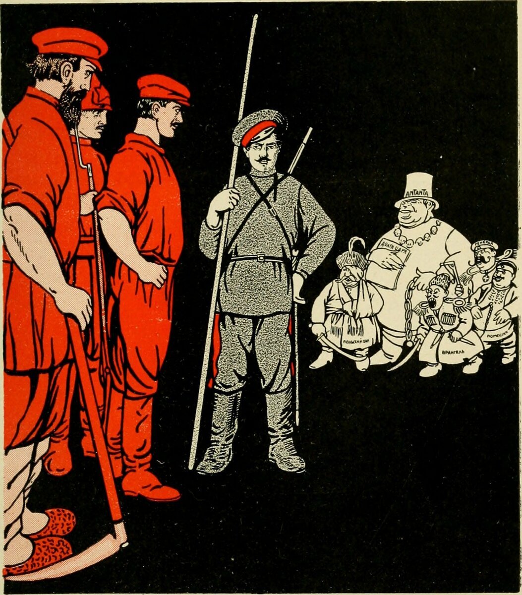 Гражданская война в России 1917-1922 плакаты