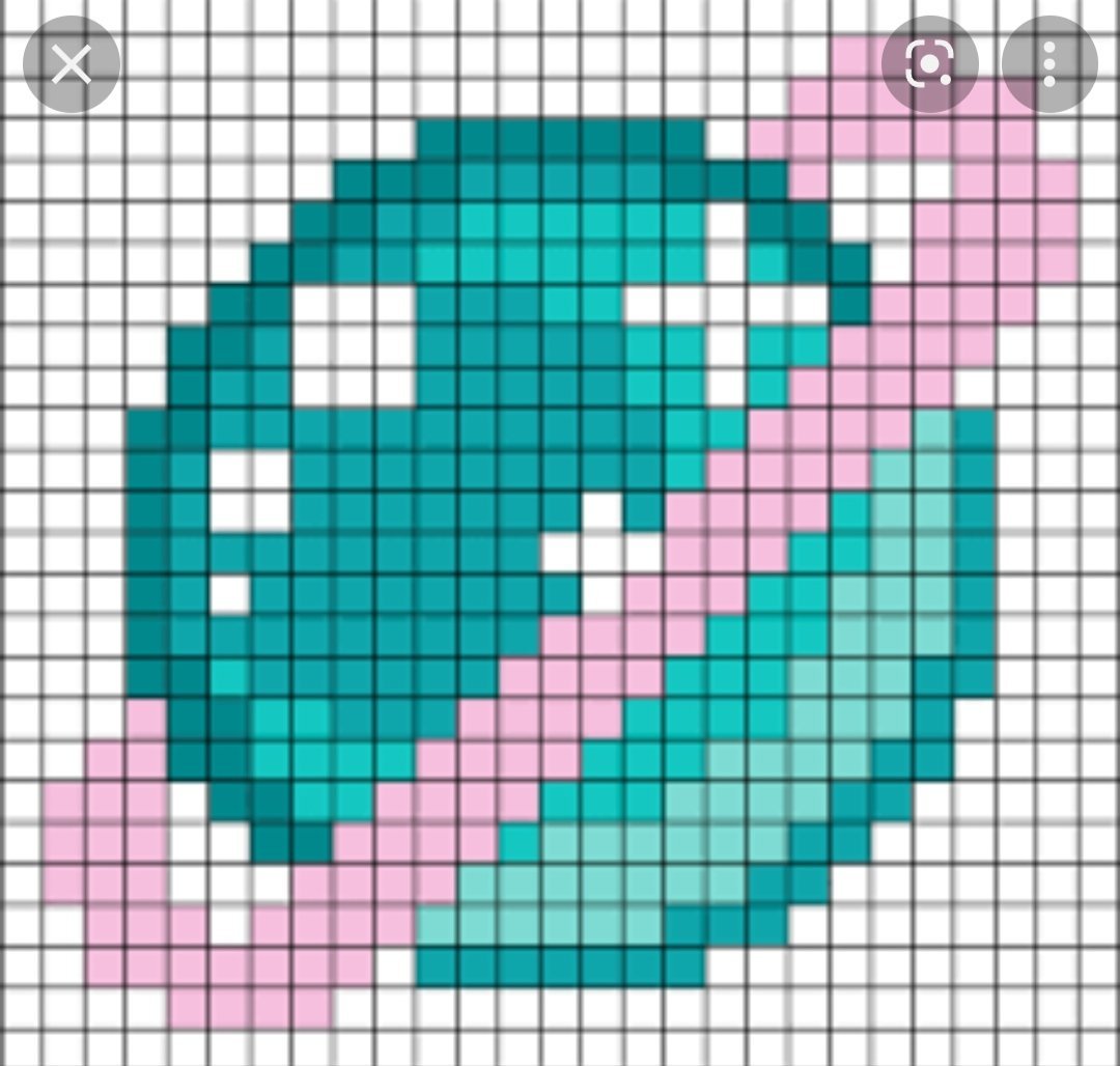 Рисунки по клеточкам планеты