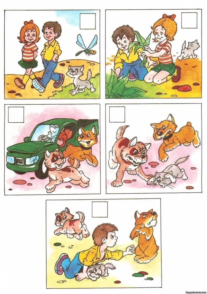 Рассказ по картинке с вопросами