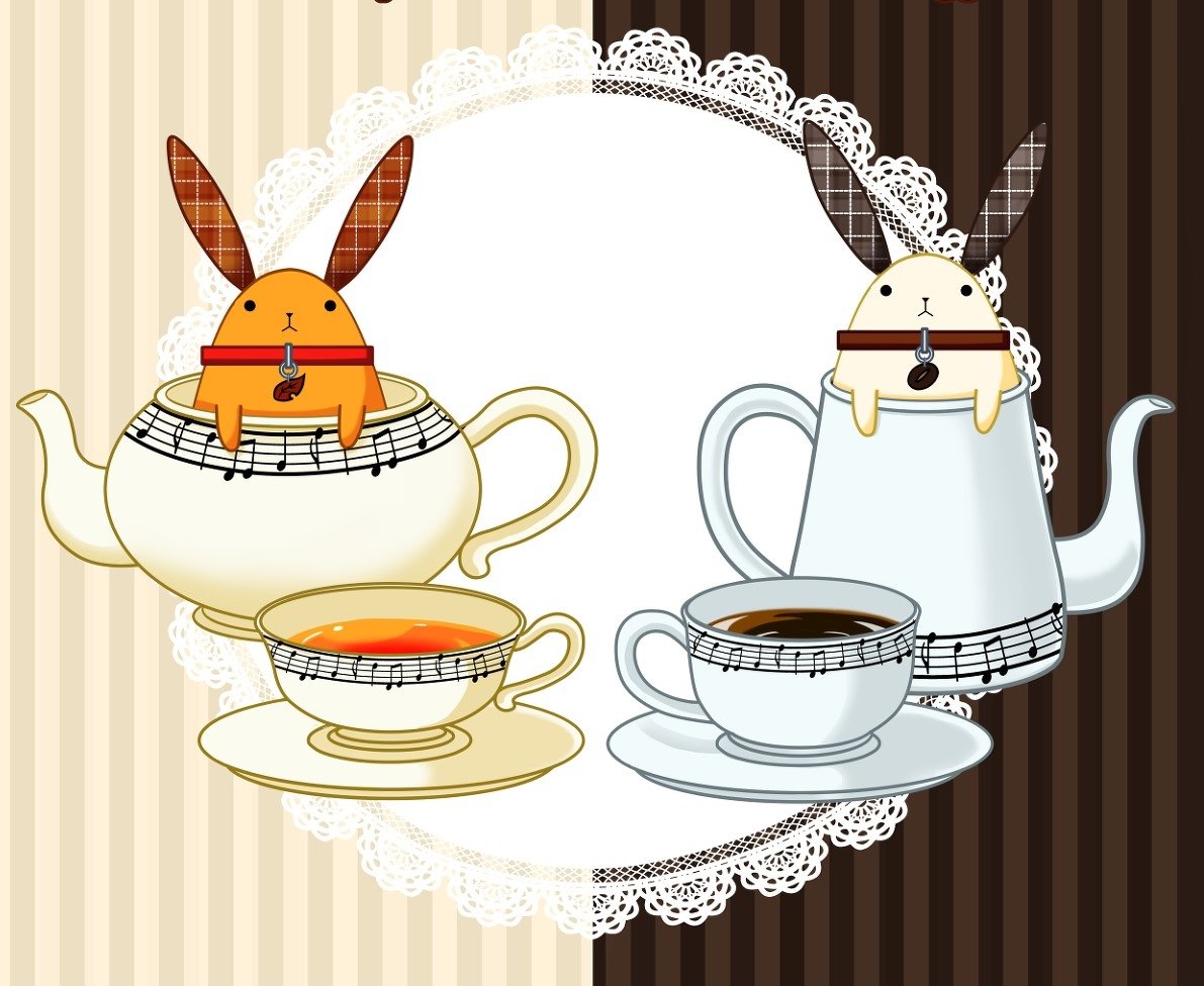Чаепитие рисунок